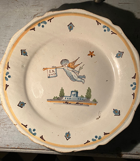Une assiette qui en a vu d'autres